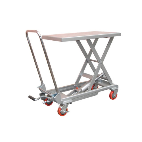 冠航不銹鋼手推可升降平臺車（GH1103/1104-GH0137/0138）